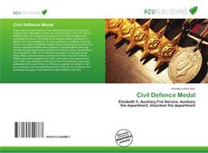 Civil Defence Medal kitap kapağı