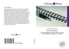 Portada del libro de Cord Meyer