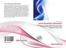Capa do livro de José González (Wrestler) 