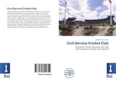 Civil Service Cricket Club kitap kapağı