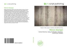 Bookcover of Maras (Gangs)