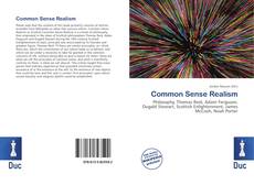 Capa do livro de Common Sense Realism 