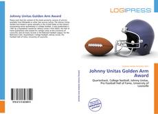 Capa do livro de Johnny Unitas Golden Arm Award 