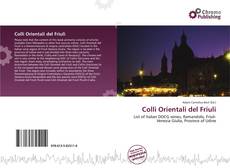 Capa do livro de Colli Orientali del Friuli 