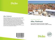 Capa do livro de Alba, Piedmont 