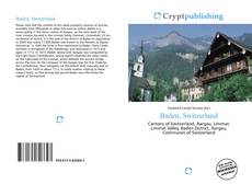 Capa do livro de Baden, Switzerland 