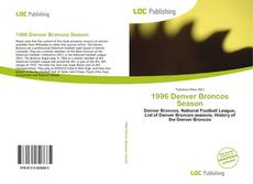 Bookcover of 1996 Denver Broncos Season