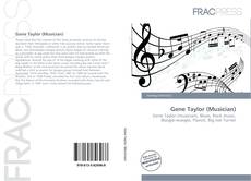 Portada del libro de Gene Taylor (Musician)