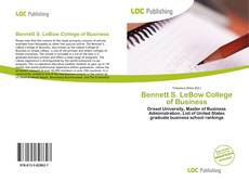 Couverture de Bennett S. LeBow College of Business