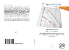 Buchcover von John Zaccaro