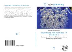 Buchcover von Important Publications in Medicine