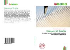 Portada del libro de Economy of Croatia