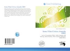 Borítókép a  Iowa Film Critics Awards 2003 - hoz