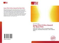 Bookcover of Iowa Film Critics Award for Best Film