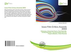 Bookcover of Iowa Film Critics Awards 2004