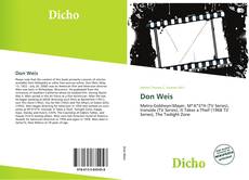 Bookcover of Don Weis