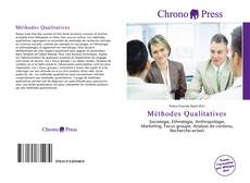 Méthodes Qualitatives kitap kapağı