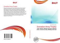 Bookcover of Canadian Army Trophy