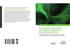 Capa do livro de Los Angeles Film Critics Association Award for Best Animated Film 