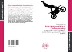 Обложка Elite League Riders' Championship