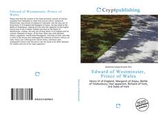 Buchcover von Edward of Westminster, Prince of Wales