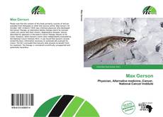 Max Gerson的封面