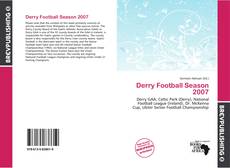 Derry Football Season 2007 kitap kapağı