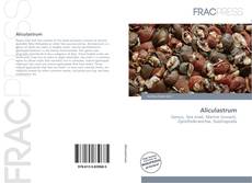 Portada del libro de Aliculastrum