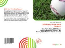Обложка 2003 New York Mets Season