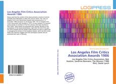 Capa do livro de Los Angeles Film Critics Association Awards 1986 