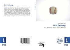 Borítókép a  Don Bollweg - hoz