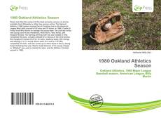 Bookcover of 1980 Oakland Athletics Season