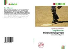 Bookcover of Daryl Boston