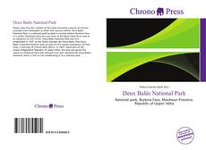 Bookcover of Deux Balés National Park