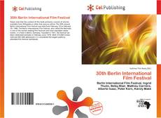 Capa do livro de 30th Berlin International Film Festival 