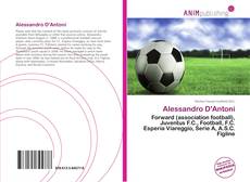Alessandro D'Antoni kitap kapağı