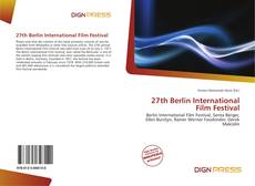 Bookcover of 27th Berlin International Film Festival