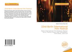 Обложка 22nd Berlin International Film Festival
