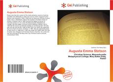 Capa do livro de Augusta Emma Stetson 