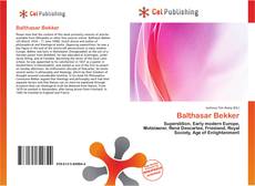Buchcover von Balthasar Bekker