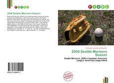 Portada del libro de 2006 Seattle Mariners Season