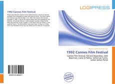 Capa do livro de 1992 Cannes Film Festival 