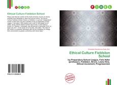 Portada del libro de Ethical Culture Fieldston School