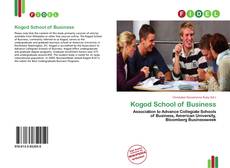 Borítókép a  Kogod School of Business - hoz