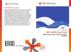 Capa do livro de 1991 UEFA Cup Final 