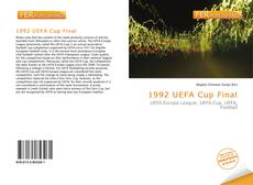 Capa do livro de 1992 UEFA Cup Final 