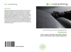 Couverture de Histoires