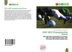 Borítókép a  2001 SEC Championship Game - hoz