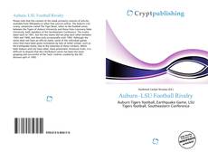 Buchcover von Auburn–LSU Football Rivalry