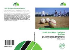 1952 Brooklyn Dodgers Season kitap kapağı